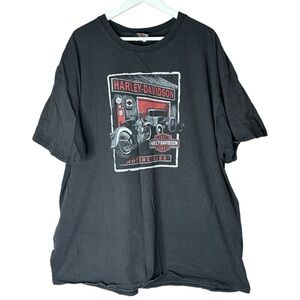 Harley Davidson Motorcycles Graphic Tee T-shirt Size 3XL